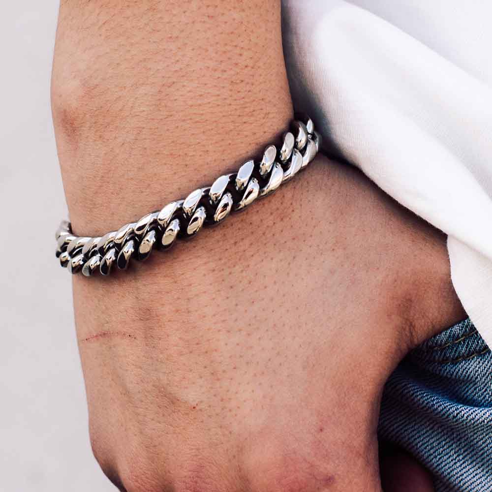 Cuban Link Bracelet 10mm - Image 3