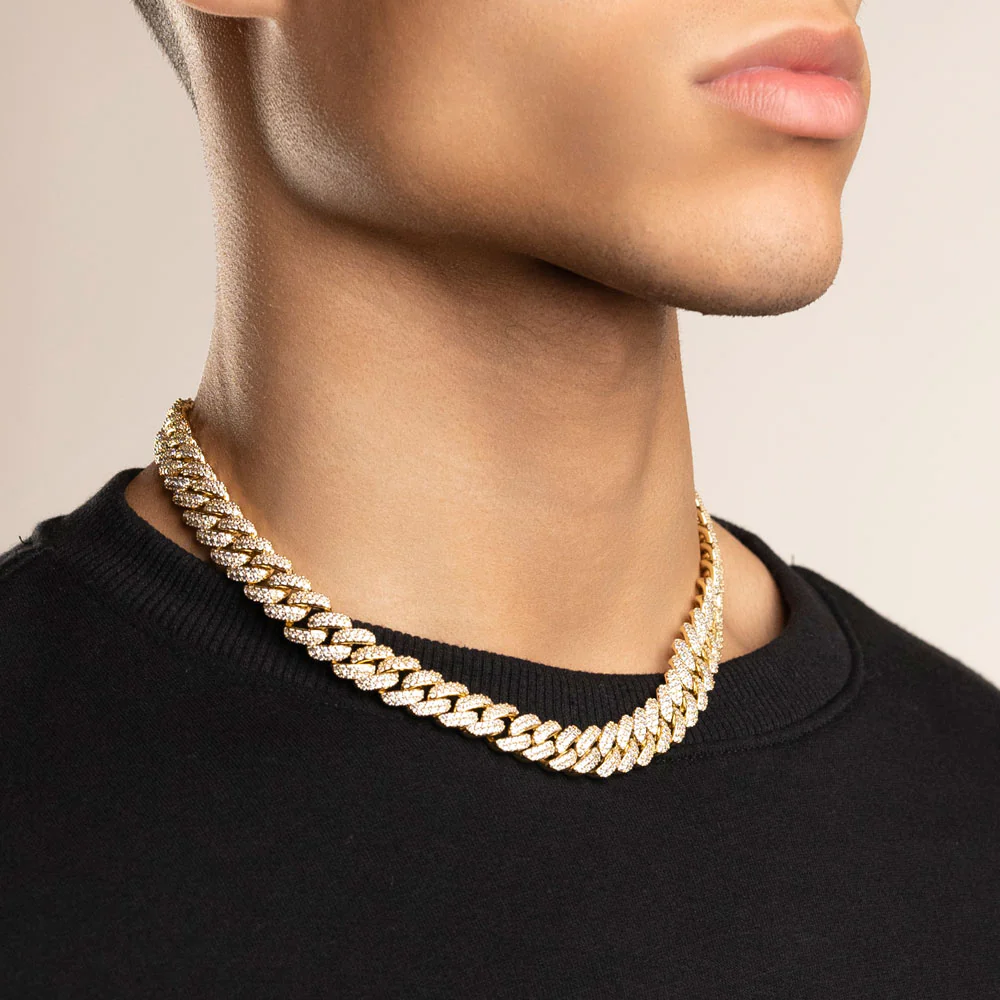 Diamond Cuban Link Chain 12mm - Image 7
