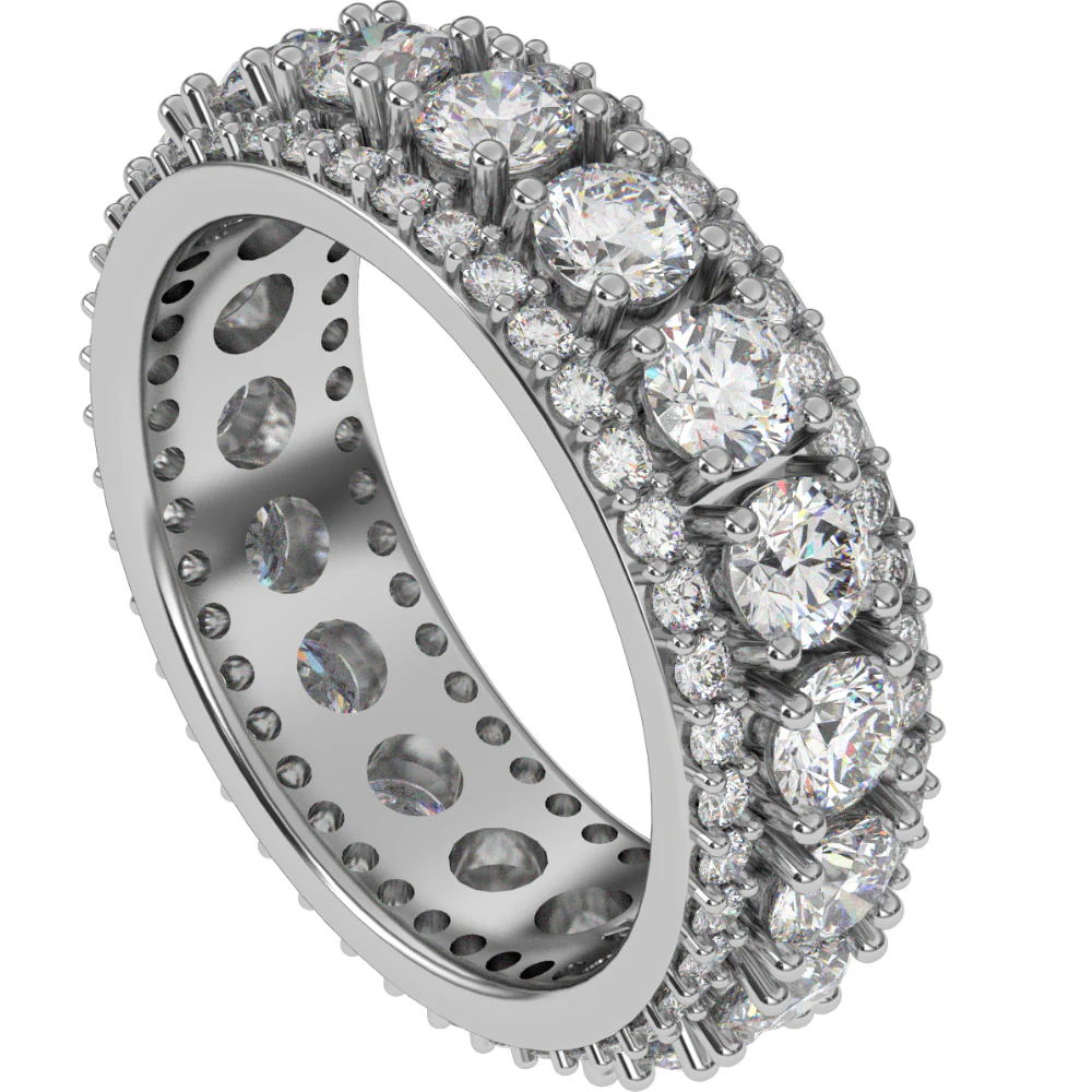 Diamond King Eternity Ring - Image 4