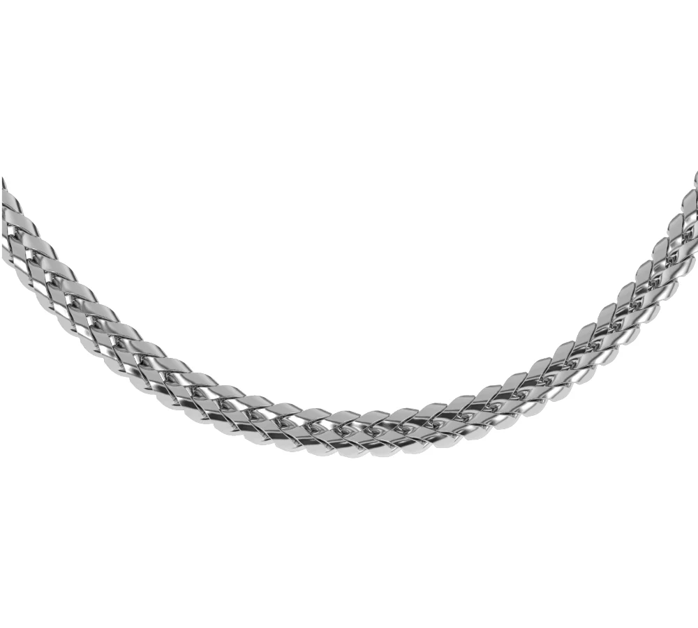 Gold Curved Franco Chain 6MM - Image 3