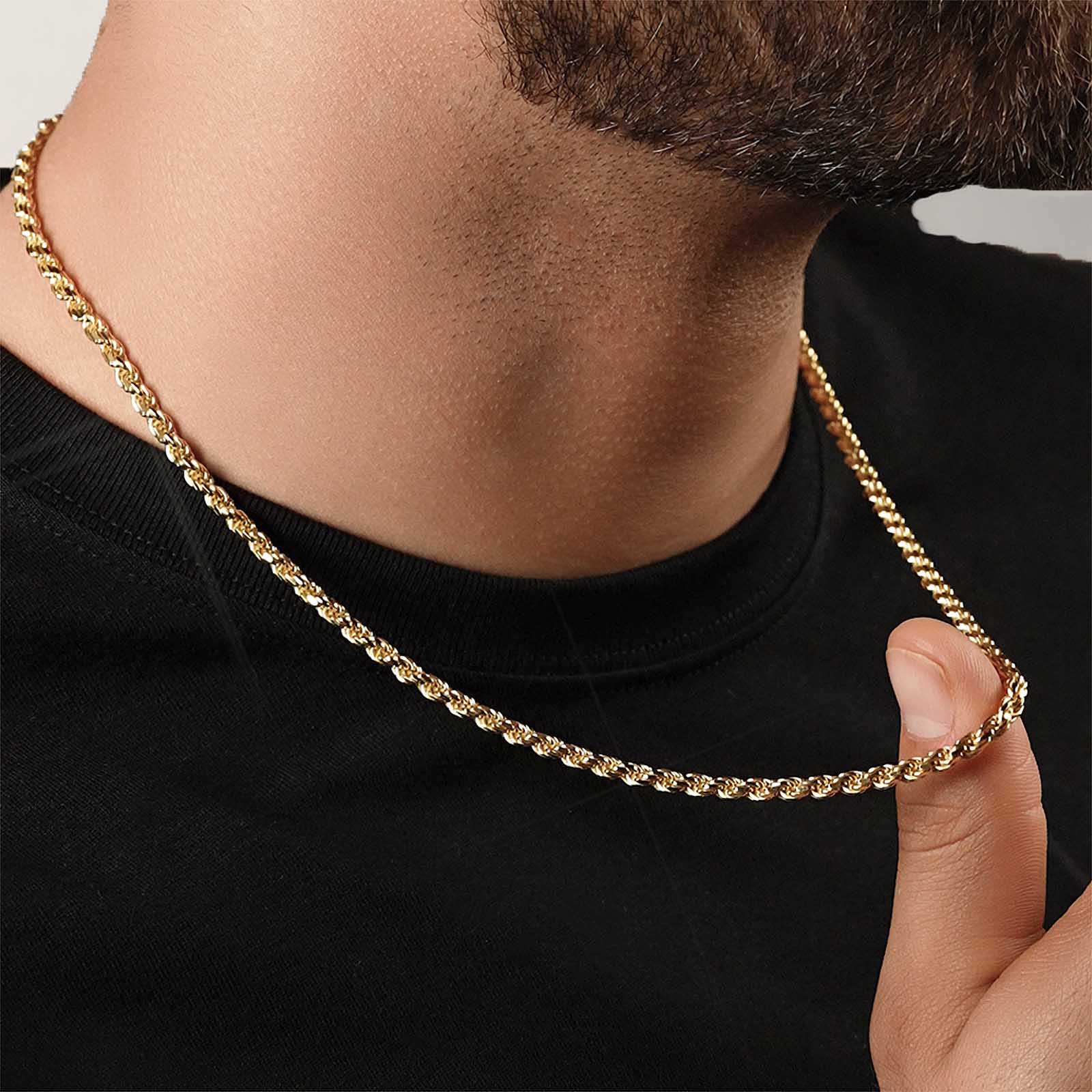 Gold Rope Chain 4mm - Image 13