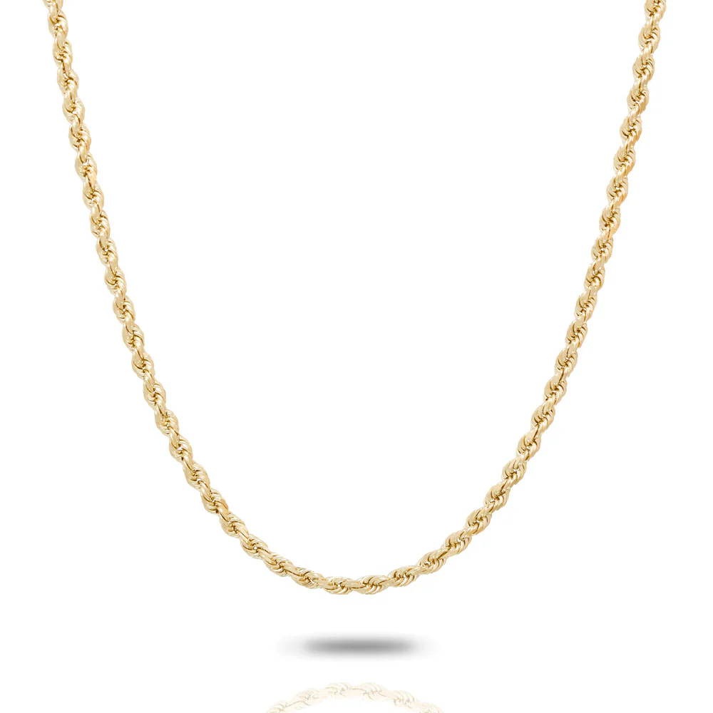 Gold Rope Chain 4mm - Image 6