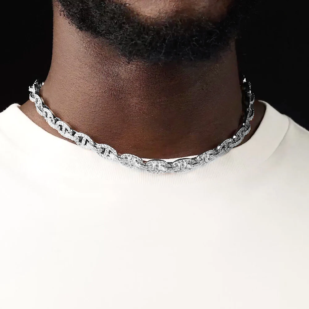 Micro Diamond Mariner Chain 10mm - Image 3