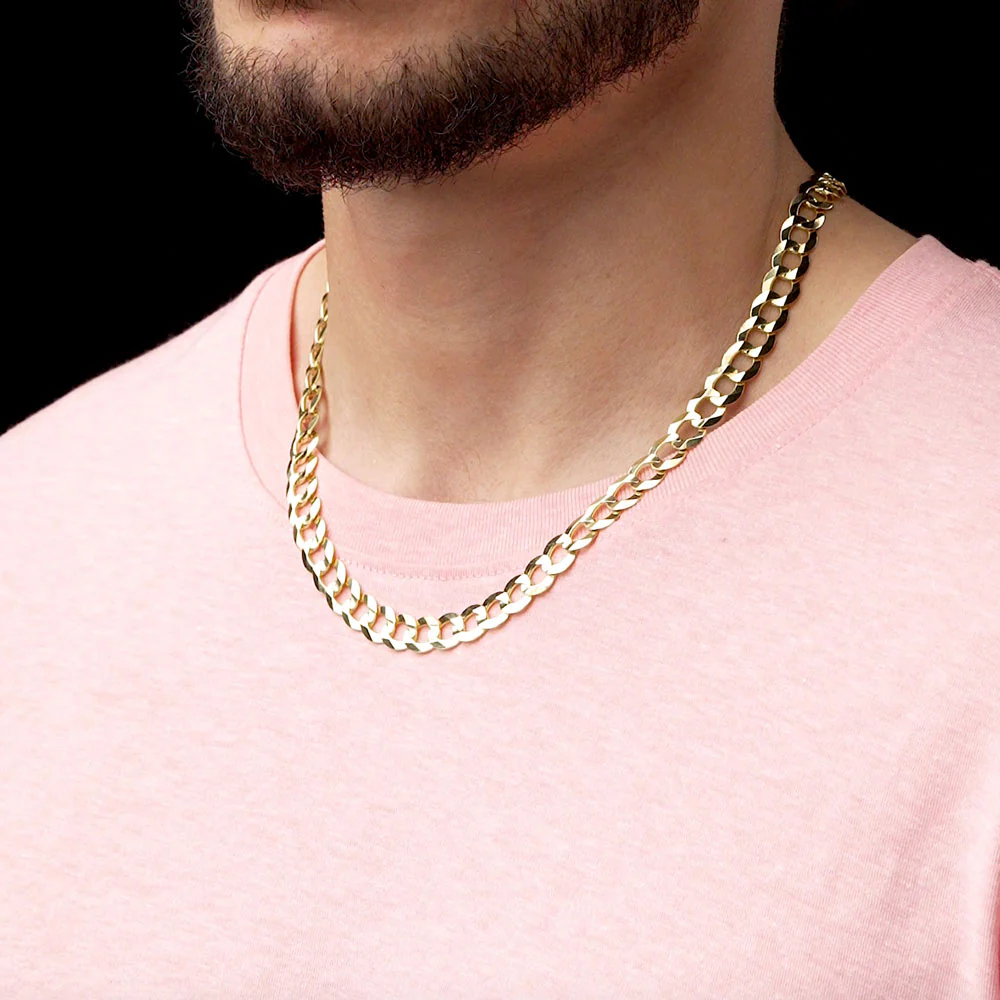 Vermeil Curb Cuban Link Chain - Image 14