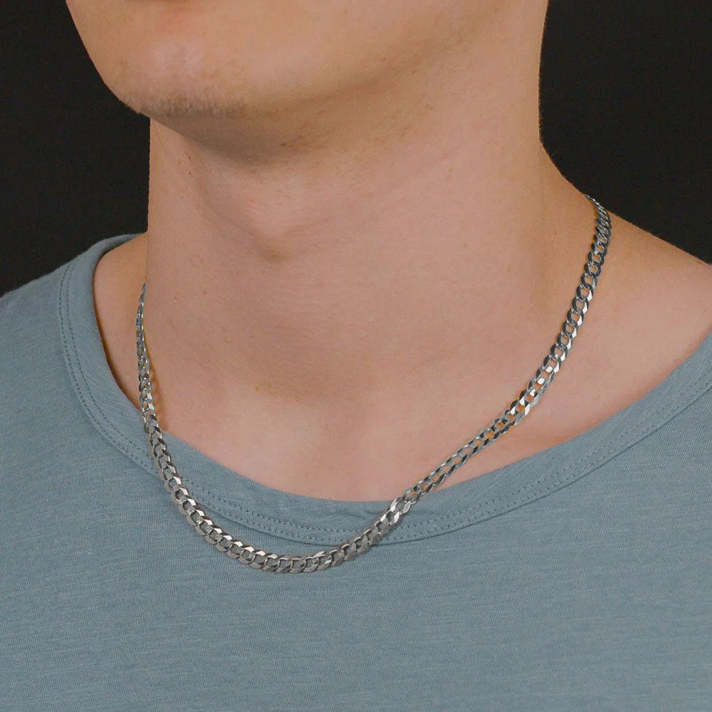 Vermeil Curb Cuban Link Chain - Image 21
