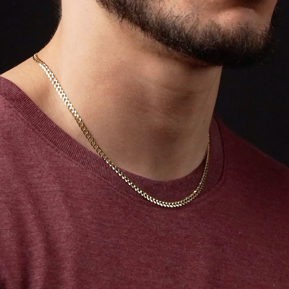 Vermeil Curb Cuban Link Chain - Image 27
