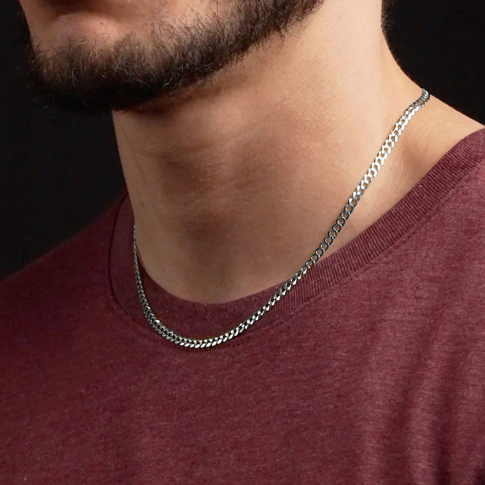 Vermeil Curb Cuban Link Chain - Image 7