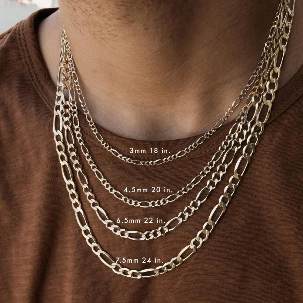 Vermeil Figaro Chain - Image 3