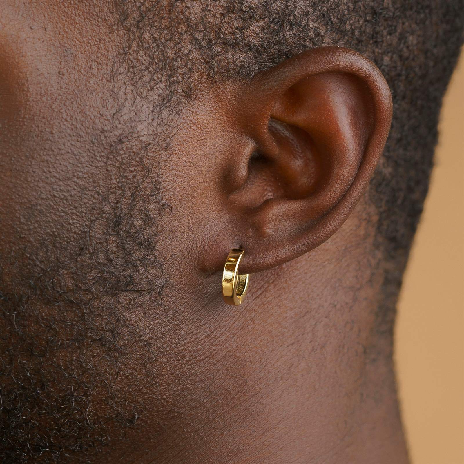 Vermeil Small Hoop Earrings - Image 4